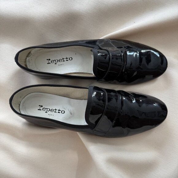 Repetto Patent Leather "Michael" Loafers, size 42 (fits 10.5) - Picture 4 of 9